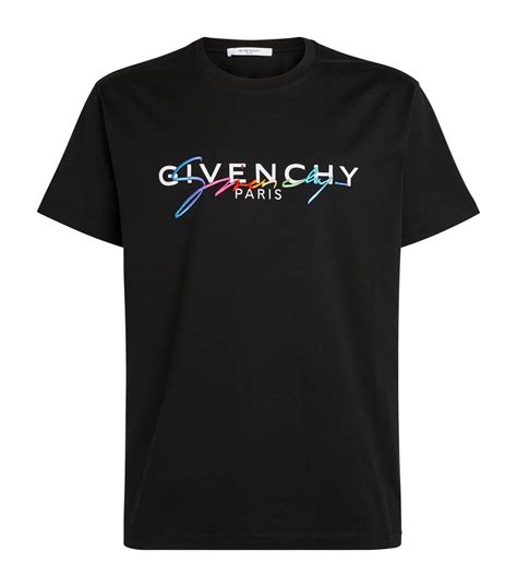 givenchy black t shirts|givenchy t shirt men price.